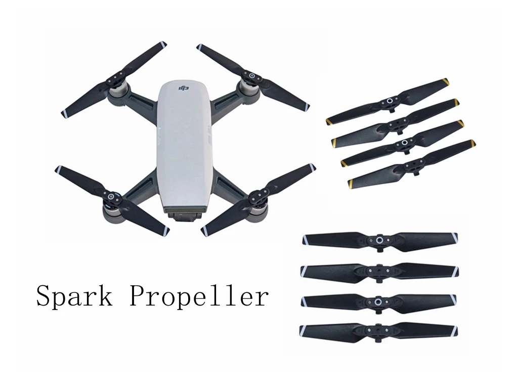 

DJI Spark Replacement Propeller Blade CCW/CW Carbon Fiber Composite Low Noise Spark Aerial Quadcopter Spare Parts Drop Shipping