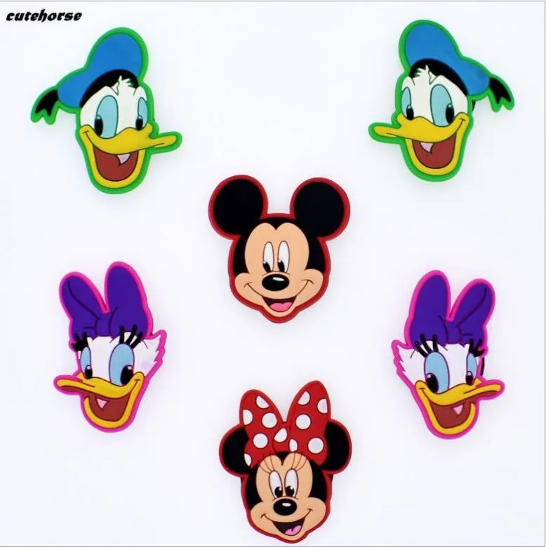 

Creative cartoon PVC rubber Daisy duck mickey refrigerator magnet