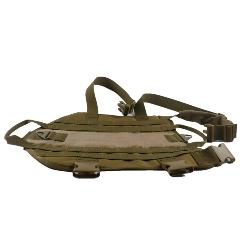 Military Tactical Pet Dog Harness Working Dog Vest Nylon Training Running Collars For Medium Large Dogs German Shepherd Pitbull8