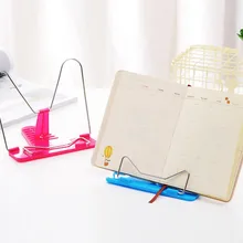 1 шт. книжные концы переносная Складная регулируемая подставка для книг подставка для чтения книг держатель для документов База держатель для чтения книг