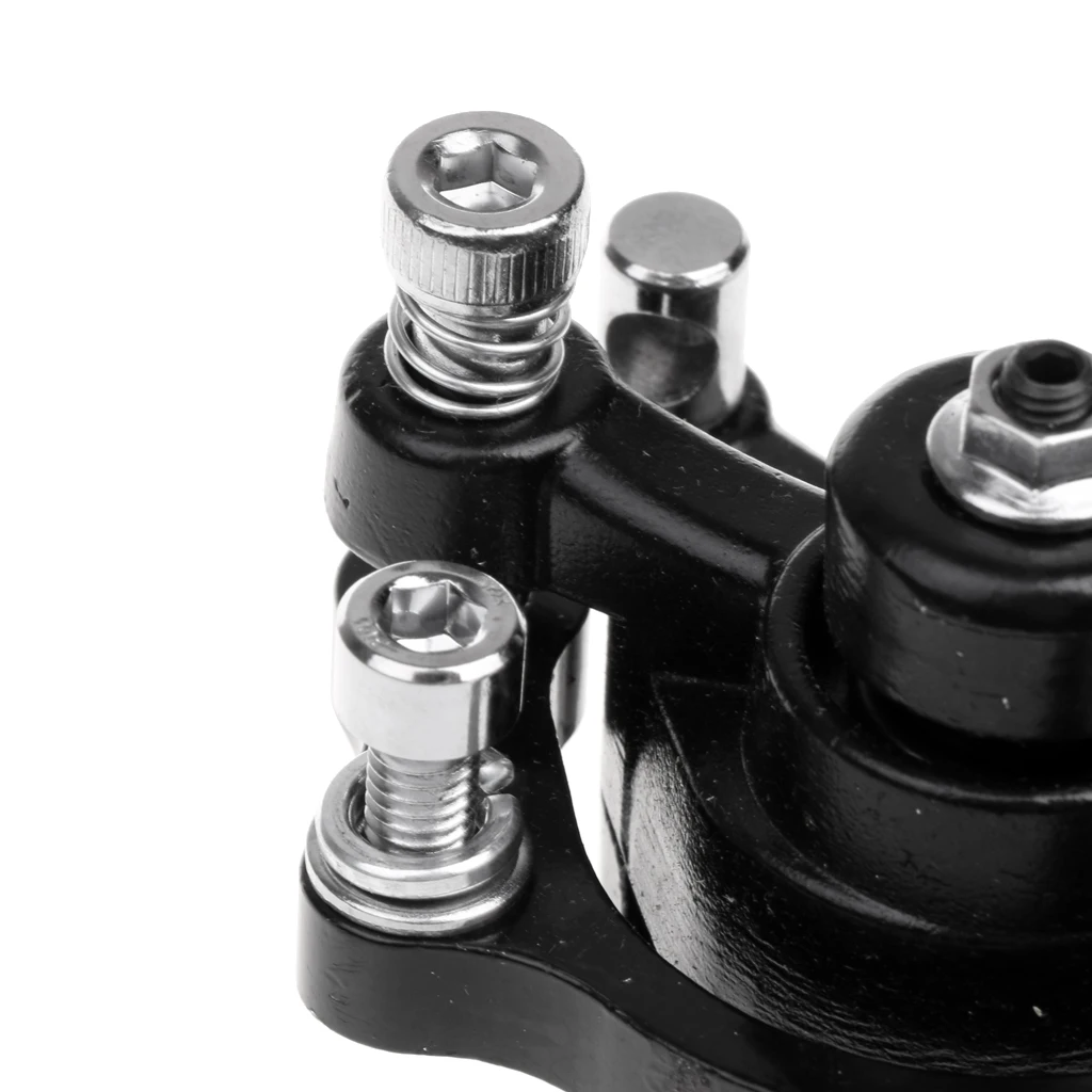 1 Piece Stainless Steel MTB Folding Bike Bicycle Mechanical Disc Brake Cycling Front/Rear Calipers
