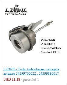 LZONE-турбонагнетатель пускового механизма GT1749V 724930-5010S 724930 для AUDI VW Seat Skoda 2,0 TDI 140HP 103KW JR-TWA01