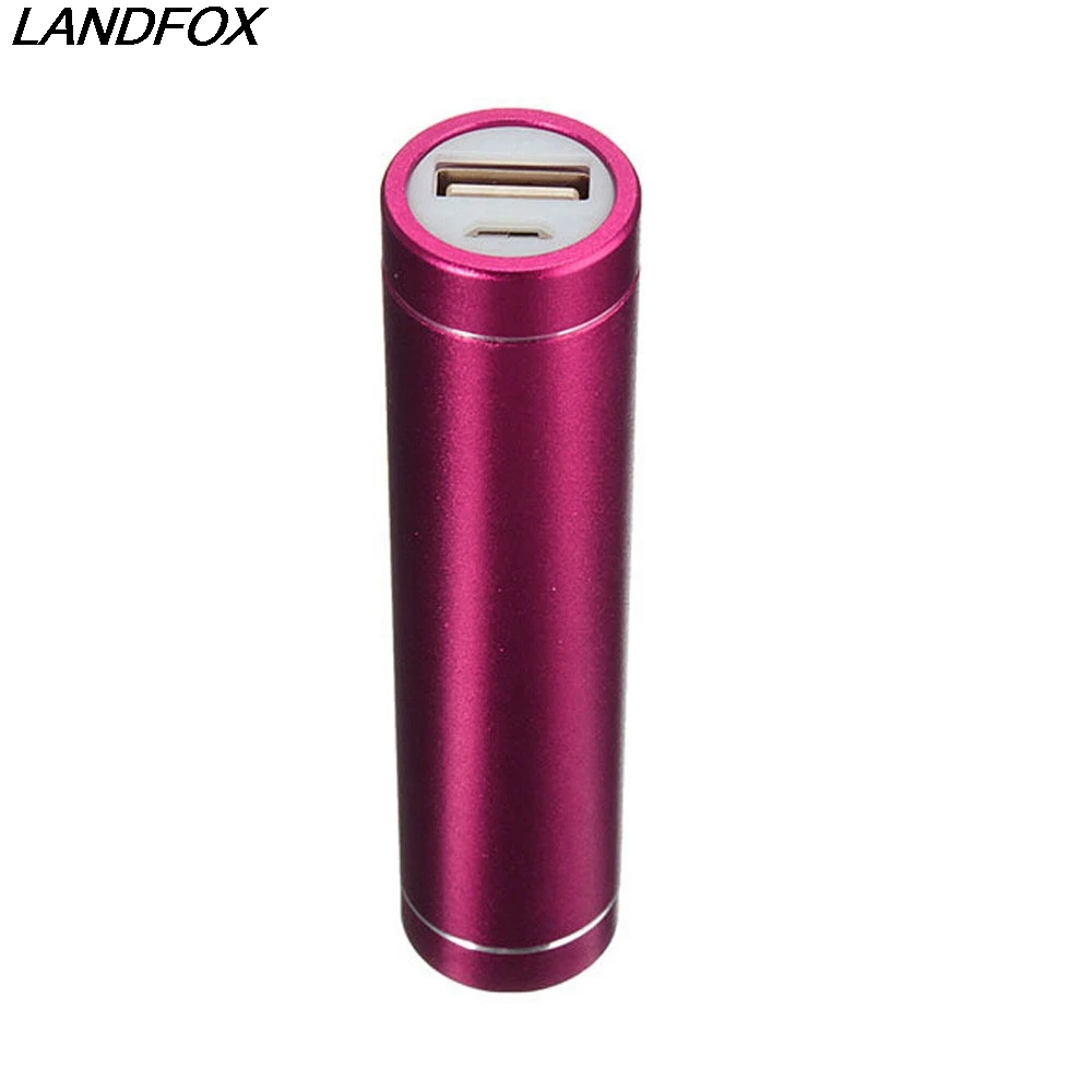 LANDFOX Новинка USB зарядное устройство для мобильного телефона s power Bank чехол Комплект 18650 зарядное устройство DIY коробка для iPhone X/8 Plus для samsung