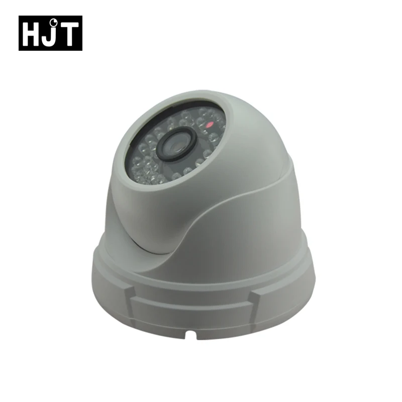 AUDIO Dome POE IP Camera Plastic Case 1080P Full-HD 2MP ONVIF 2.1 Indoor IR CUT Night Vision P2P 48IR NIGHT VISION
