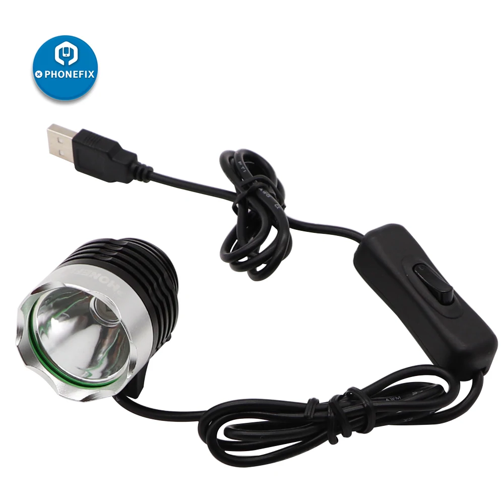

PHONEFIX LED Lamp UV Glue LED Light Ultraviolet Green Oil Curing Purple Light Repair Tool for Mobile Phone Circuit Board Repair