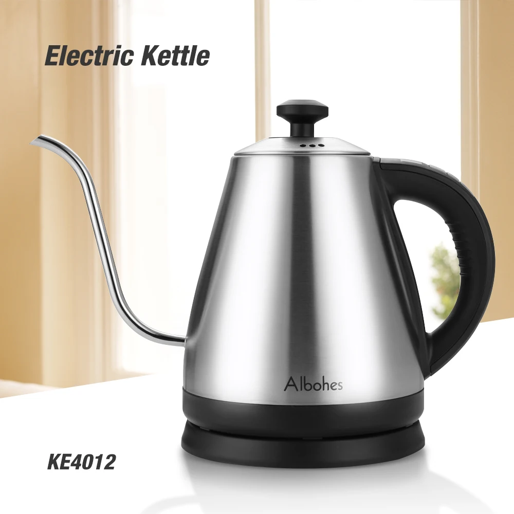 Buy ALBOHES Electric Kettle 1L 304 Stainless Steel