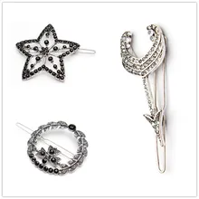 1 шт. шикарные хрустальные шпильки для волос для женщин брошь из горного хрусталя для девочек заколки невидимки для волос заколка Легкие аксессуары для волос