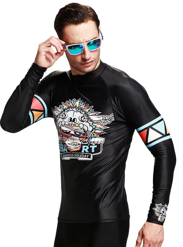 Sbart Rash Guard Men Rashguard Swimsuit For man Wind Surf Windsurfing
