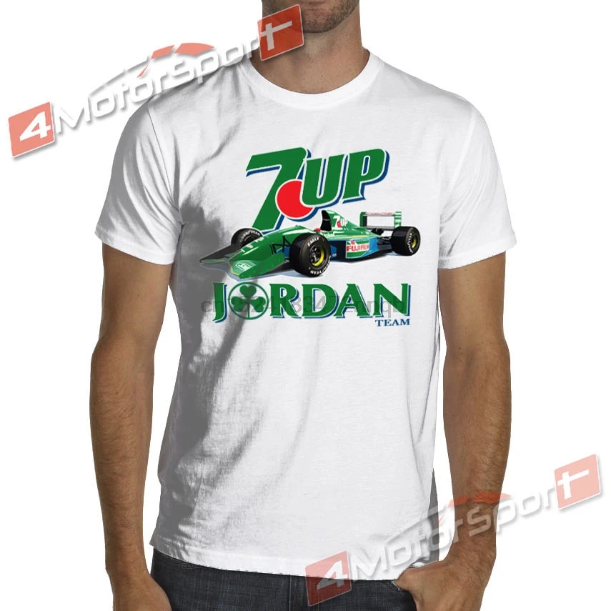 

Print T Shirts Men 19 1991 Car Fans Racer T-Shirt Schumacher O-Neck Sunlight T-Shirt