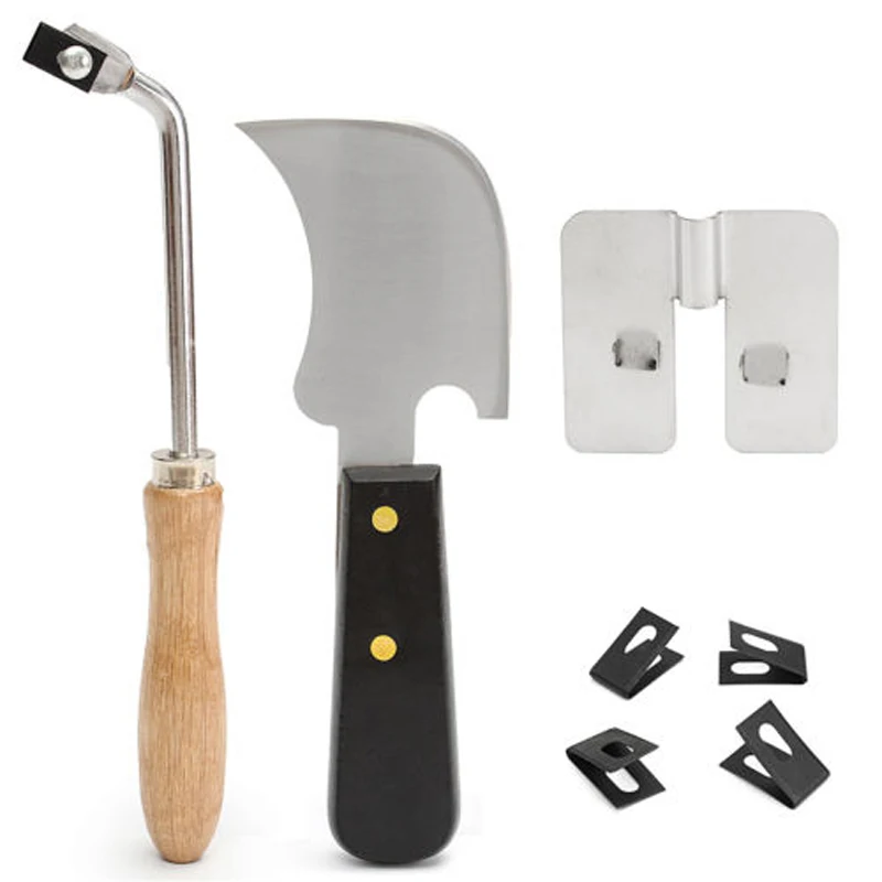 

7Pcs Stainless Steel Floor Installation Vinyl Weld Tools Kit Accessories Set