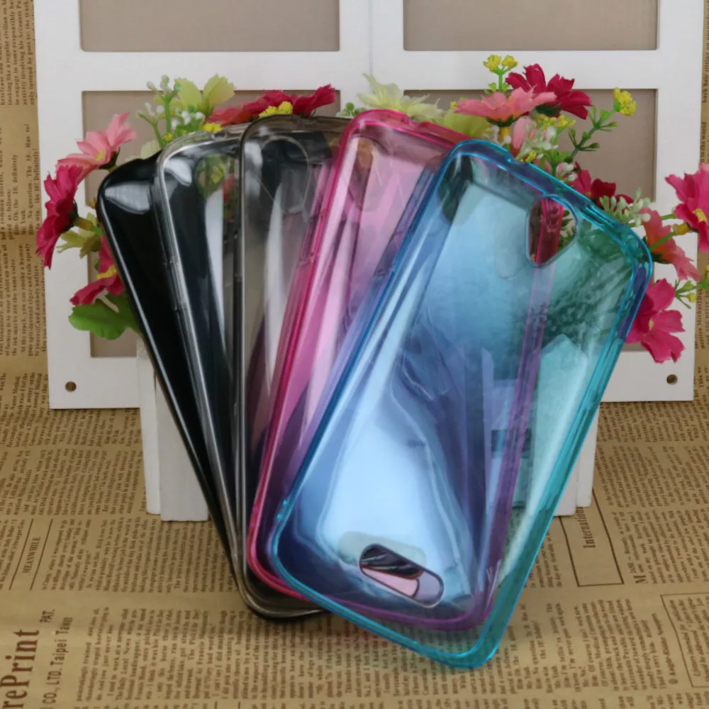 

Doogee X6 Case High Quality Transparent TPU GEL Fundas 5 Colors Back Cover for Doogee X6 Pro Silicone Case Protective Case