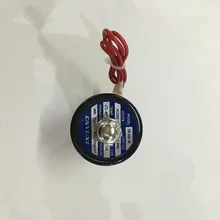 Газовая вода пневматический Электрический электромагнитный клапан масло провода свинца Тип N/C 2 Way 1/" BSP