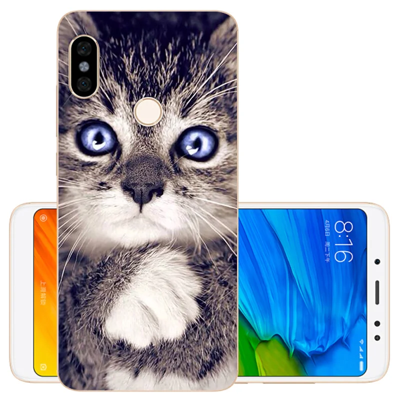 CROWNPRO для Funda Xiaomi Redmi Note 5 чехол для телефона Redmi Note 5 Pro Чехол Силиконовый мягкий TPU Coque Global Redmi Note 5 Чехол - Цвет: BZM