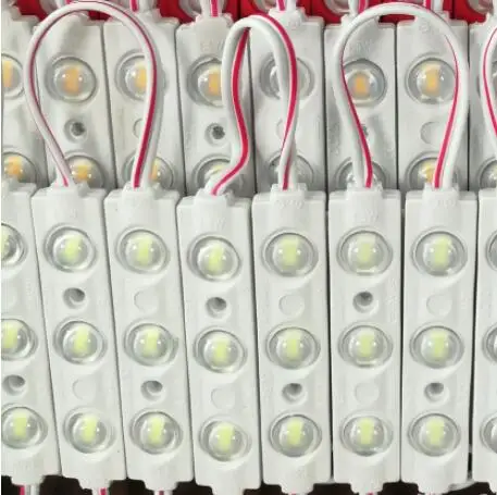 

DC12V 5730 3LEDs LED Module with Lens Super Bright IP65 Waterproof LED modules 5730 for Billboards Advertising Light box