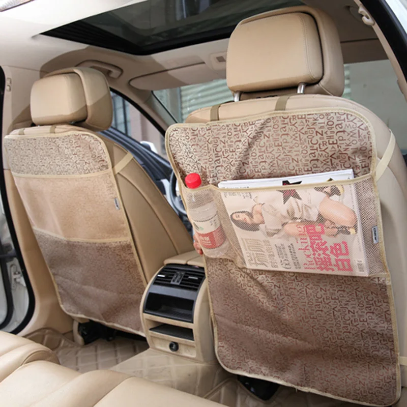Автомобильный защитный коврик для хранения сидений, органайзер с карманом/лучше всего для защиты от грязи ребенка, водонепроницаемые чехлы для сидений автомобиля, автомобильные аксессуары