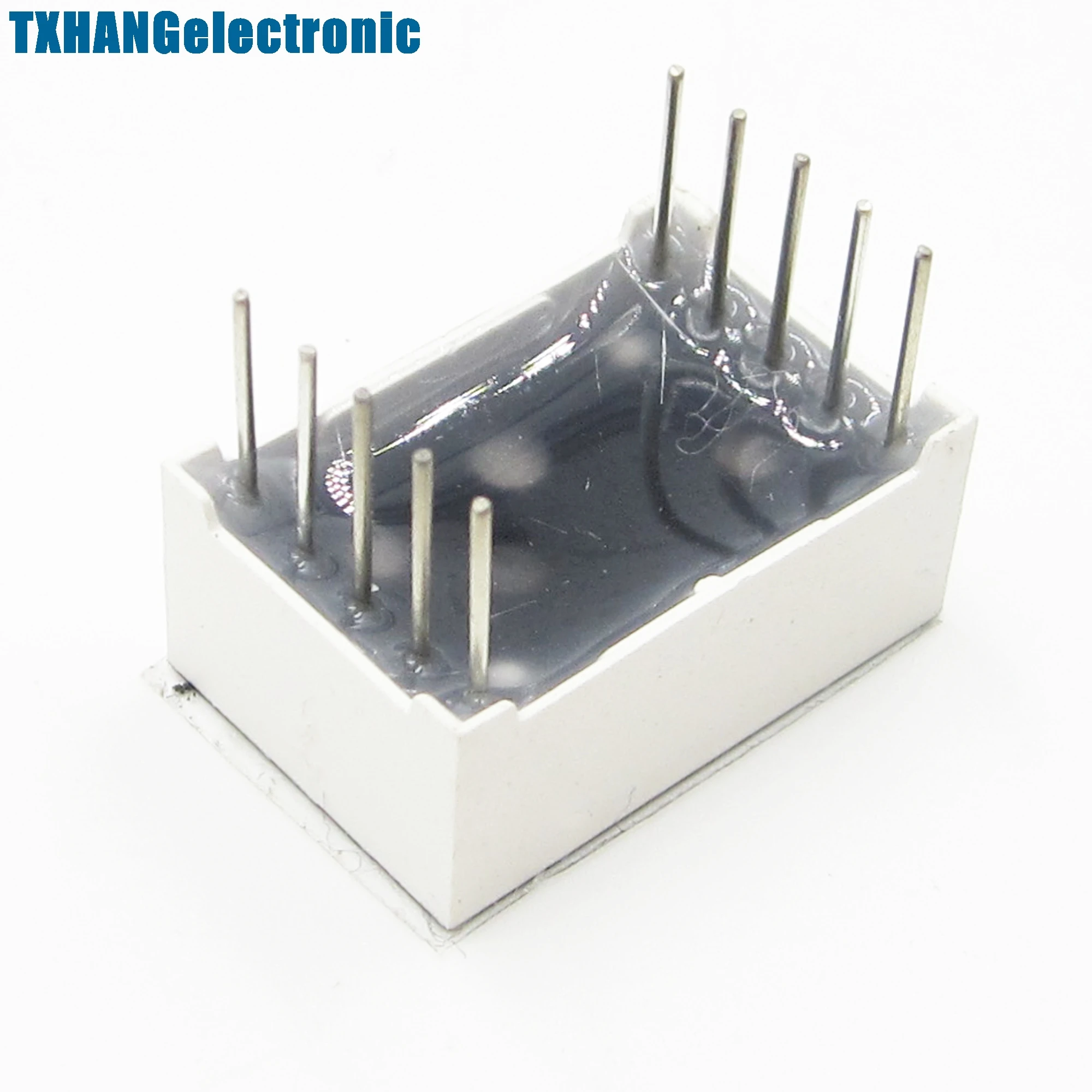 Купить 5 шт. 0.56 "7 сегмент синий светодиодный дисплей 1 цифра общий ...