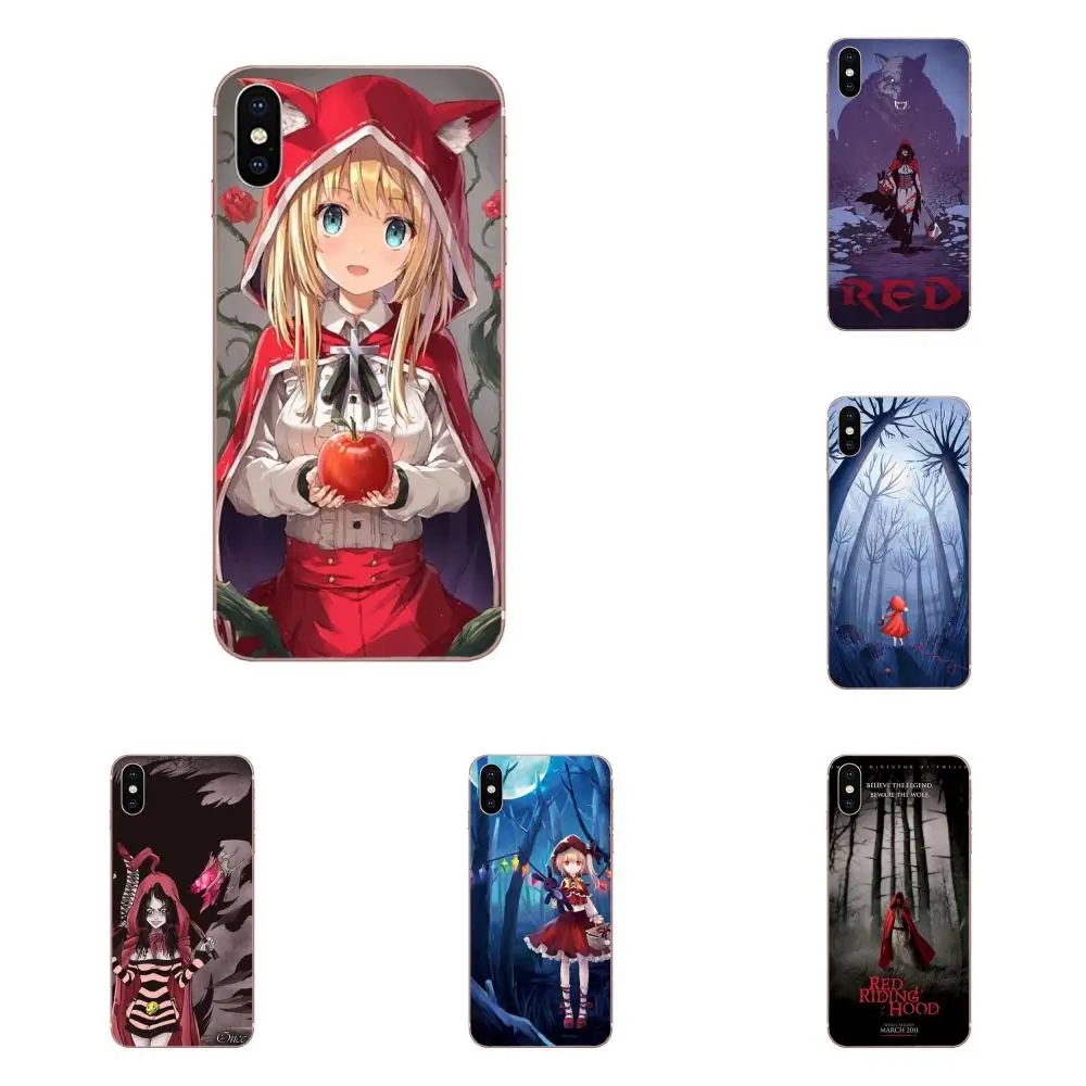 Lovely Red Riding Hood Girl For Huawei Nova 2 V20 Y3II Y5 Y5II Y6 Y6II Y7 Y9 G8 G9 GR3 GR5 GX8 Prime 2018 2019 Soft Covers Cases | Мобильные