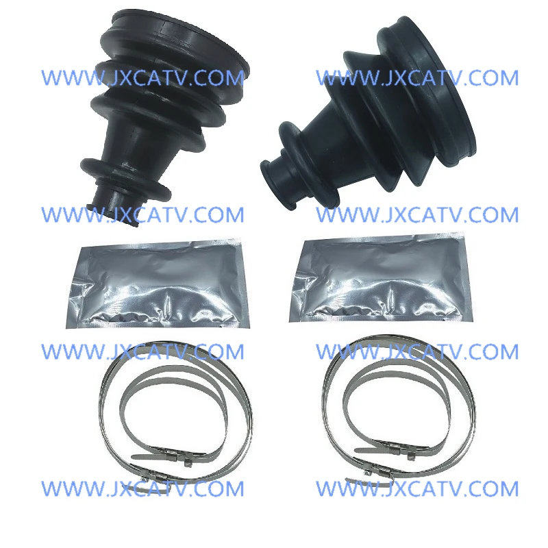 REAR AXLE INNER OUTER CV BOOT KIT Fits POLARIS SPORTSMAN 400 4X4 2001-2005