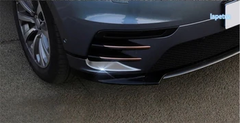 

Lapetus Front Head Fog Lights Lamp Decoration Frame Cover Trim Matte Style Fit For Land Rover Range Rover Velar 2018 2019 2020