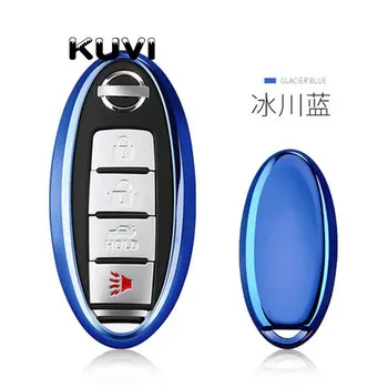 

Car Key Covers TPU Key Case Fob Shell For Nissan Tiida Livina X-Trail T31 T32 Qashqai Teana March Juke For Infiniti EX FX G25