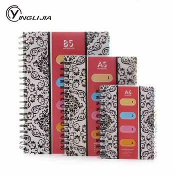 

Promotion Business Diary Spiral Notebook paper A6 A5 B5 120 sheets Planner notepad Creative Office school supplies