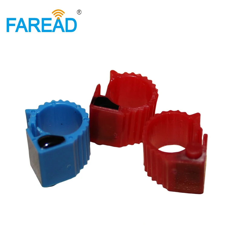 

x10pcs Free shipping RFID animal tag EM4001,Tk4100,EM4305, HiTag-S256 Pigeon ring for foot ring dove race