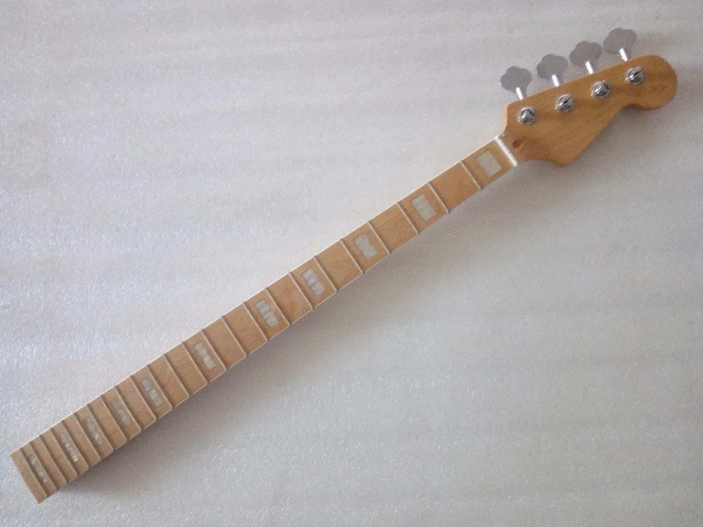 

Golss finished Maple fingerboard Maple P bass neck 24 frets With Tuning Keys