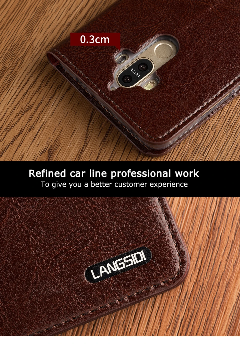 Cartão de Cera Coldre para Leeco Case do Telefone Feito à Mão Luxo Flip Três Óleo Pele Aleta Telefone Pro3 Todo Personalizado 8 Luxo flip três cartão de cera óleo