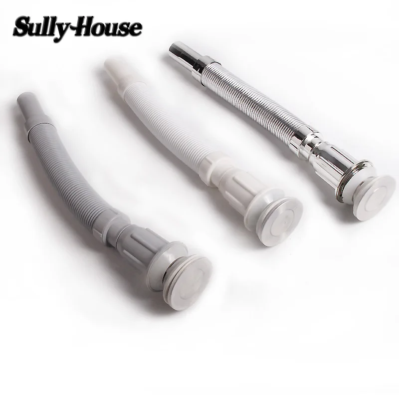 SullyHouseHighQualityBathroomABSDrainpipeStrainersWashBasin