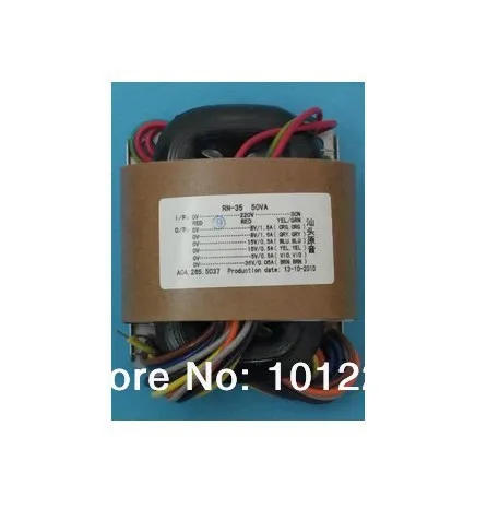 

115-230V R-coreTransformer / 35W 220V *2 +6.3 V *2 R -core power transformer