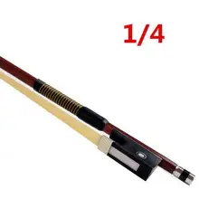 High quality violin bow size 1/4 violino Horse hair violin accessory brazilwood bow accessories para violino