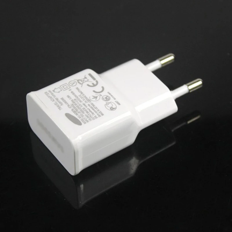 

5V 1A USB Ports EU Plug AC Power Wall Charger Dock For Samsung S4 Adapter Mobile Phone Device Micro Data Charging Europlug White