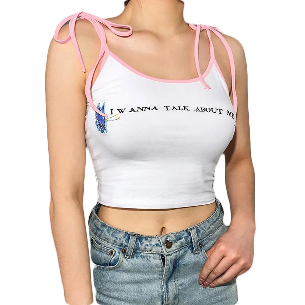 

2019 Spring And Summer New Reflective Bralet Buckle Tube Top Camis Sleeveless Strap Soft Elegant Knitted Tank Tops Camis