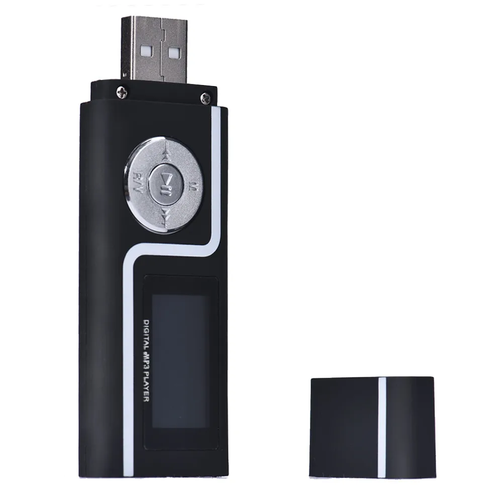 Портативный USB MP3 музыкальный плеер ЖК-экран поддержка 16 ГБ TF карта