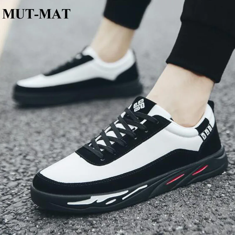 

2019 Spring Autumn New Casual Men's Shoes Leather Fabric Sports Men's Shoes Wild Style Matte Leather Low-top Men's Casual Shoes