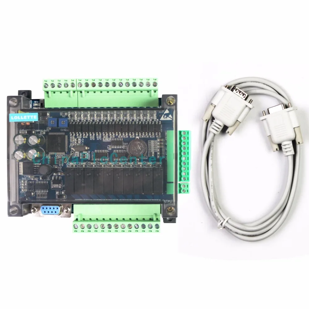 LE3U FX3U 24MR 6AD 2DA RS485 RTC (real time clock) 14 input 10 relay ...