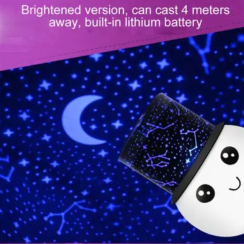 

LED Star Night Projector Light Colorful Star Night Light Lamp Gift for Children Kid JDH99