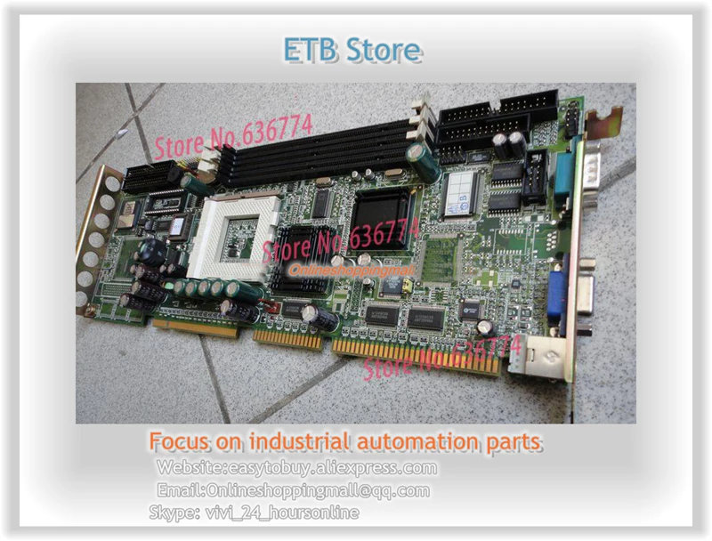

PCA-6179 Rev.A1 industrial Board CPU Card ISA Industrial Mainboard