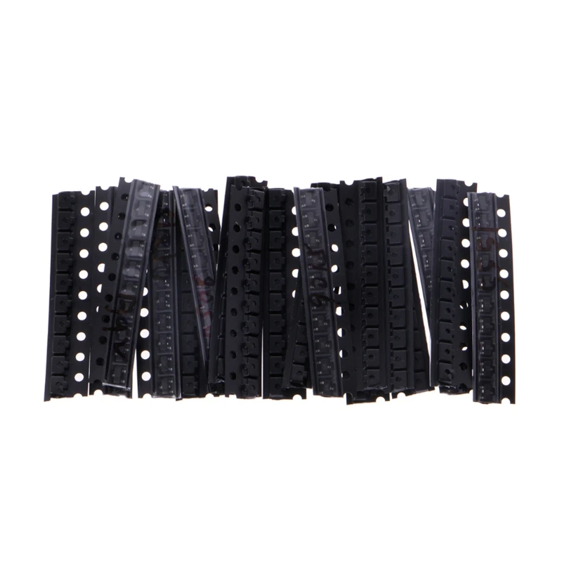 

180 Pcs 18 Values SMD Transistor Assorted Kit SOT-23 2N2222 S9013 S9014 S9015 S9018 SMD Triode Transistors hyq