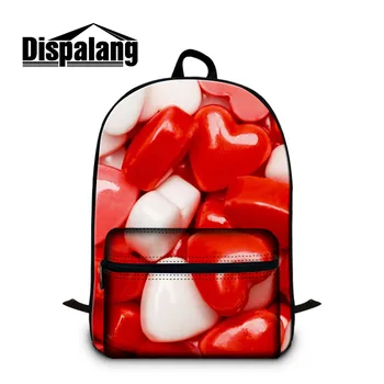 

Dispalang Candy Printing Womens Laptop Backpack Girls Large School Bags For Teenager Casual Travel Shoulder Bag Mochila Feminina