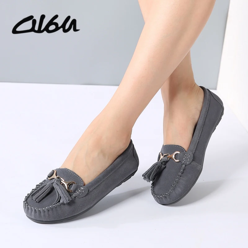dark gray flats shoes