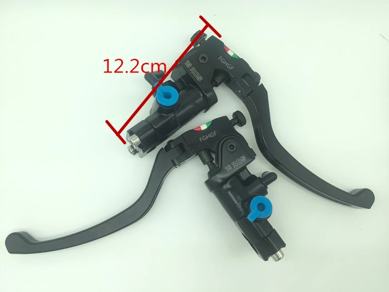 Модификация мотоцикла 22 мм 19RCS Рычаги Тормозная система сцепления Главный цилиндр гидравлический насос резервуар для Honda Suzuki Kawasaki Yamaha