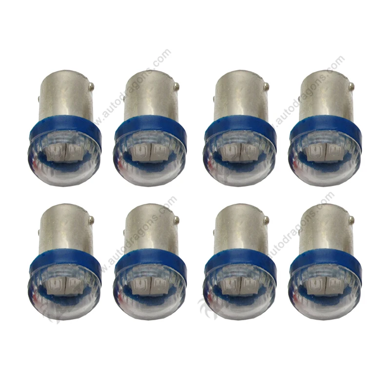 100 шт. #44 #47 Ba9s Bayonet AC/DC 6 3 В 5630SMD круглые линзы не светящиеся шарики светодиодная