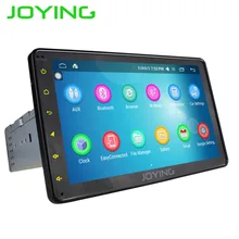 JOYING Hot sale New Style Car Stereo 1 din Android 6.0 GPS Navigation 8 inch HD 1024*600 AutoRadio support DAB+ DVR CAMERA OBD2