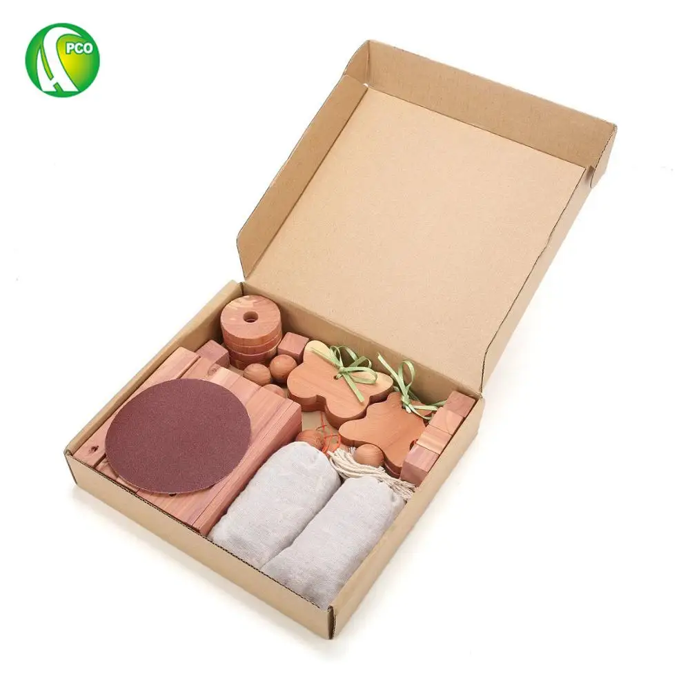 PCO Moth Protection Repellent Home decoration accessories Natural Aromatic Cedar Wood For Closet Storage PCO Moth Protection Repellent Home decoration accessories Natural Aromatic Cedar Wood For Closet Storage