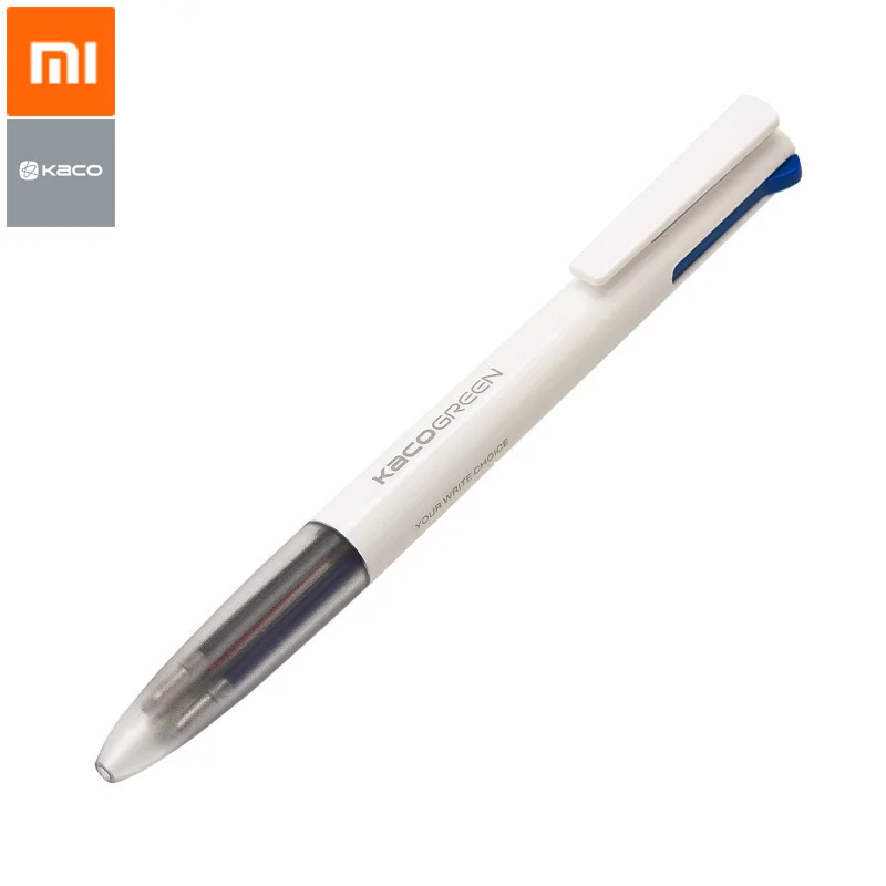 

Original Xiaomi KACO EASY 4 in 1 Functions Pen Multifunction Pens 0.5mm Black Blue Red Green Refill Gel Pen for Office School