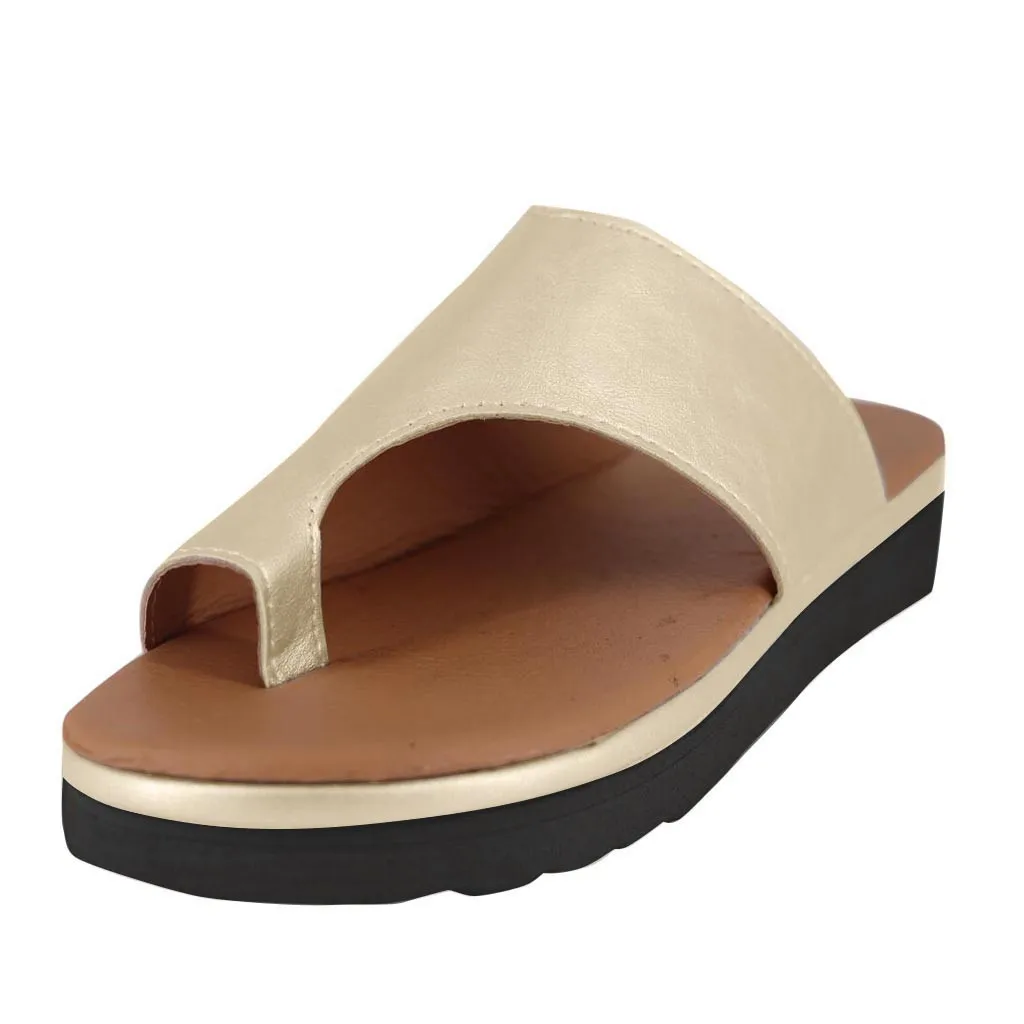 Женская модная обувь на плоской подошве; босоножки на танкетке; пляжная обувь с открытым носком; шлепанцы в римском стиле; Летняя обувь; женские пляжные сандалии; zapatos de mujer