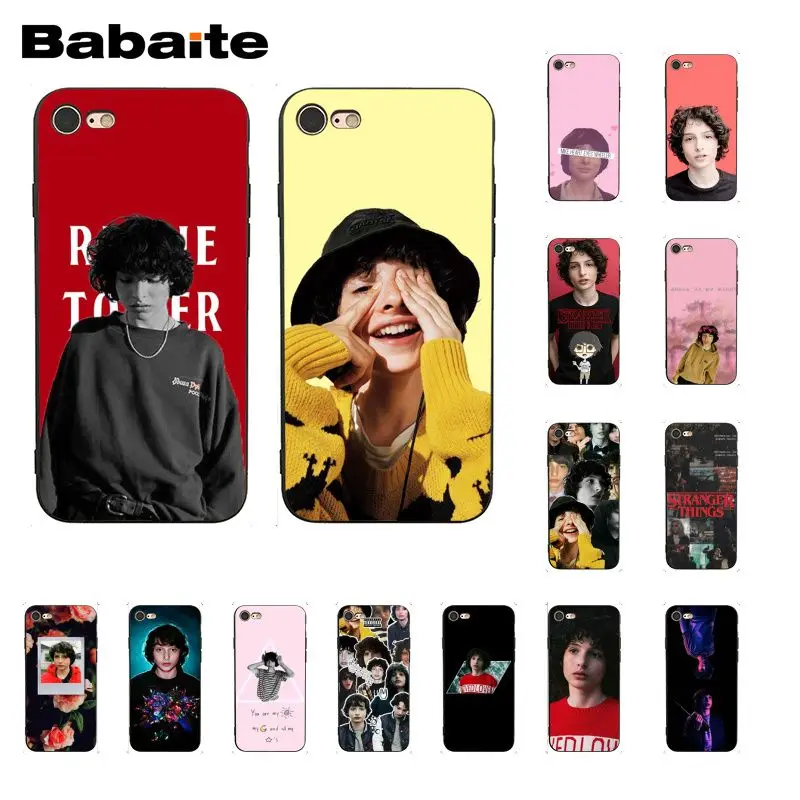 

Babaite Finn Wolfhard Stranger Things Phone Case for iphone 11 Pro 11Pro Max 8 7 6 6S Plus X XS MAX 5 5S SE XR