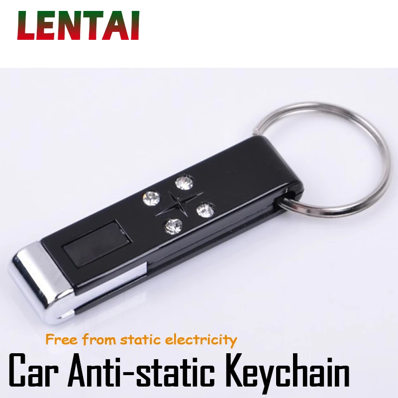 

OVERE 1PC Anti-static Keychain Car Key Chain Ring For Mercedes W205 W203 W211 Volvo XC90 S60 XC60 S80 V40 Alfa Romeo 159 156