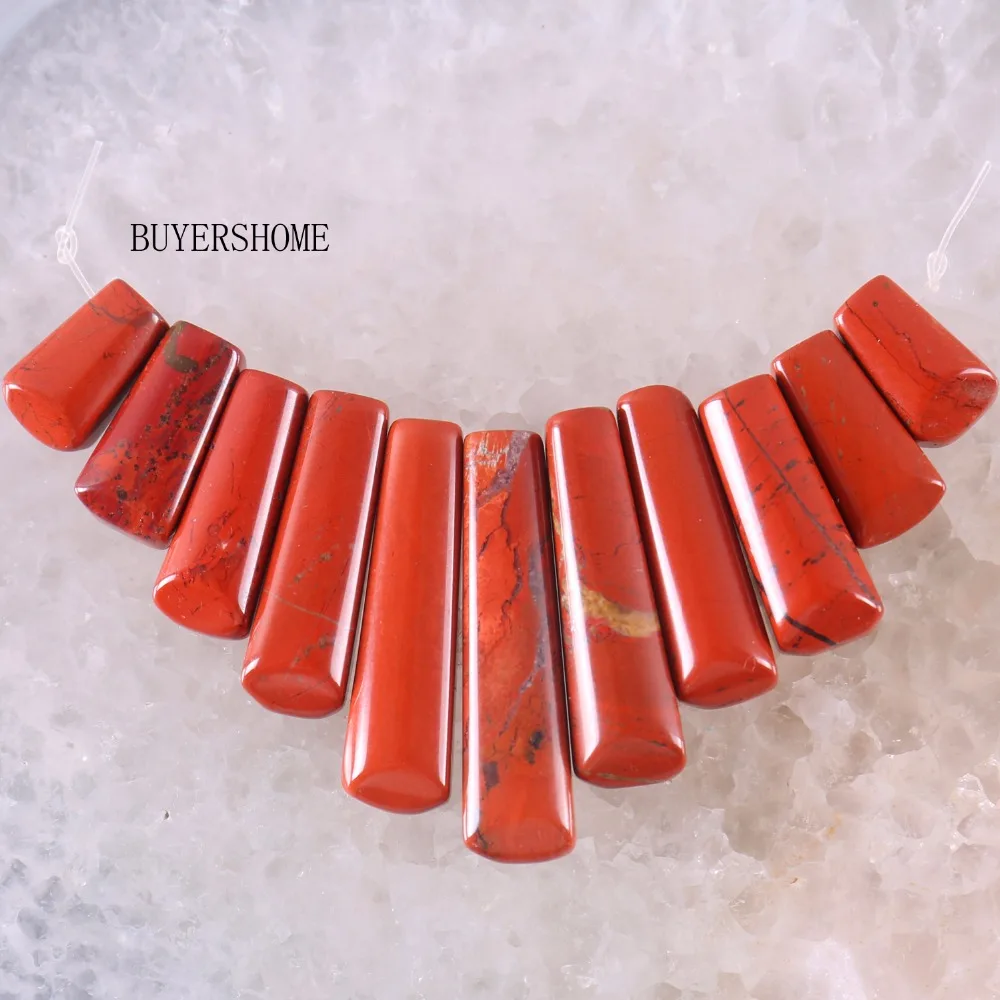 

New without tags Fashion Jewelry Natural Red Stone Beads 11Pcs Set RK052